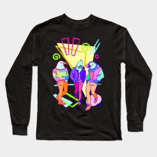 NIGHT ON THE TOWN Long Sleeve T-Shirt